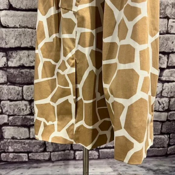 Sandro NWT Beige & White 3/4 Sleeve Jacket Size 2X - Picture 5 of 10